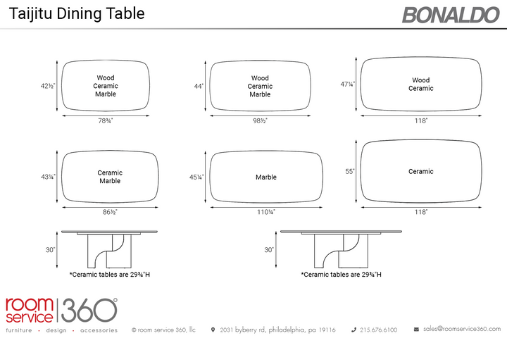 Taijitu Dining Table