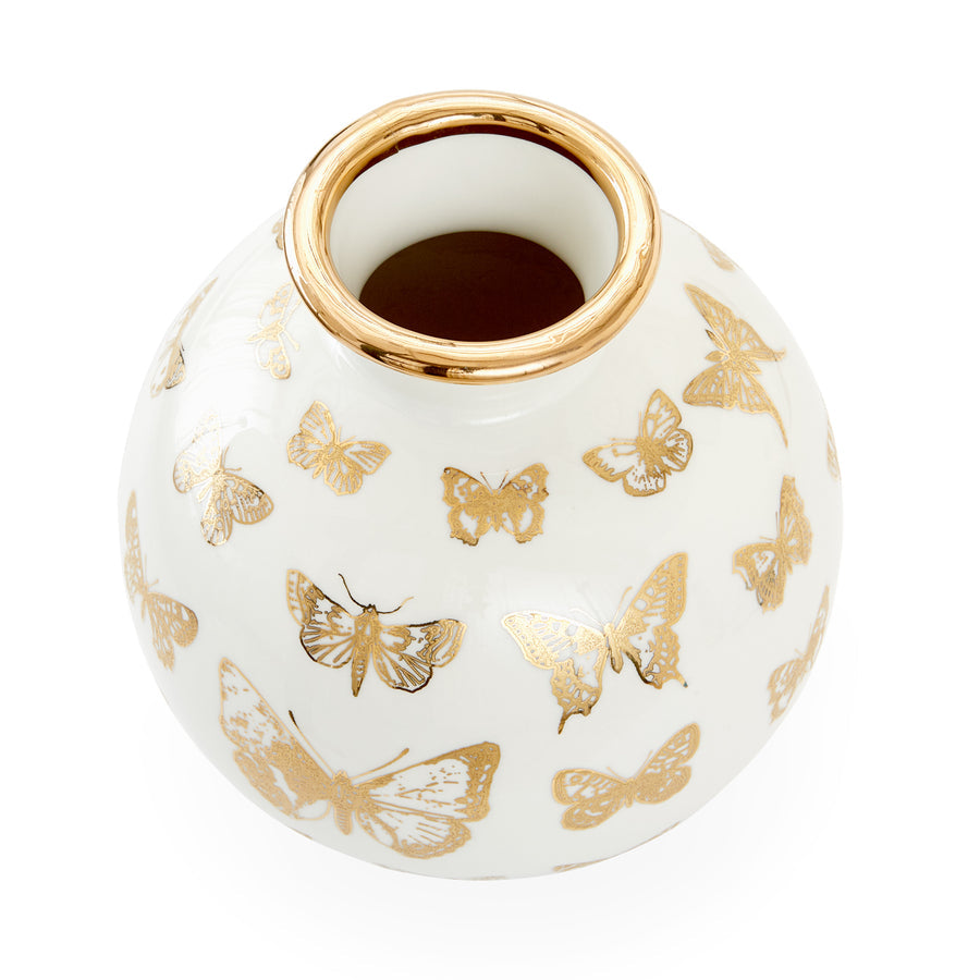 Botanist Round Butterfly Vase Jonathan Adler