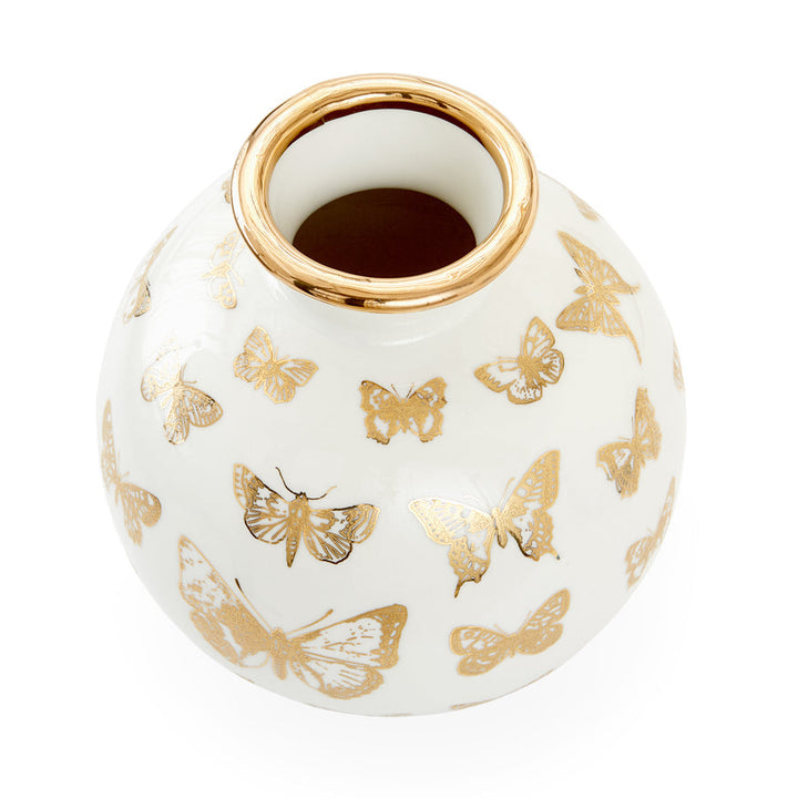 Botanist Round Butterfly Vase Jonathan Adler
