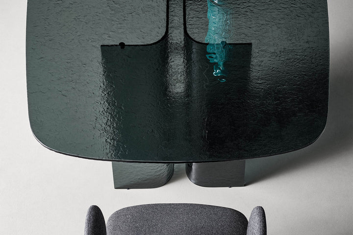 Boton Glass Dining Table Bonaldo