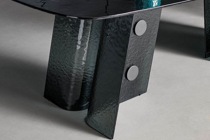 Boton Glass Dining Table Bonaldo