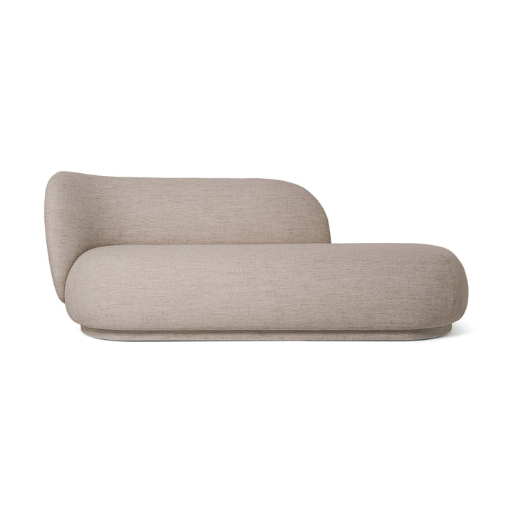 Rico Divan Sofas Ferm Living Boucle Sand Left Facing