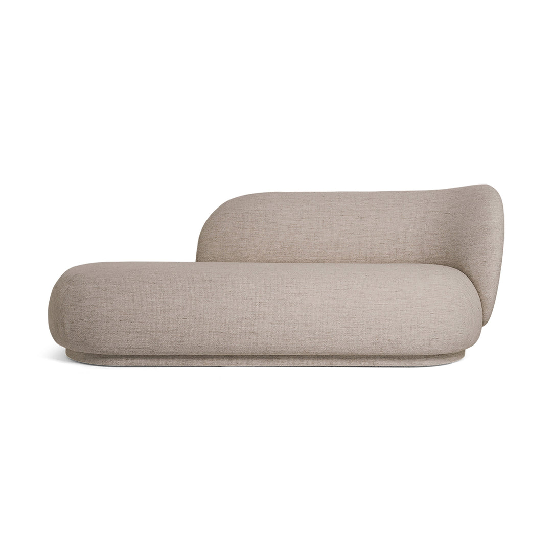 Rico Divan Sofas Ferm Living Boucle Sand Right Facing