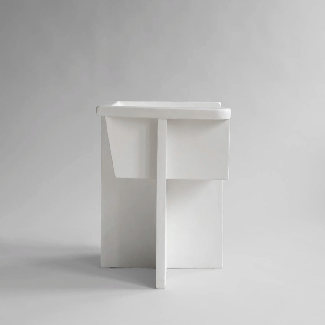 Brutus Dining Chair - Bone White Dinning chair 101 Copenhagen   