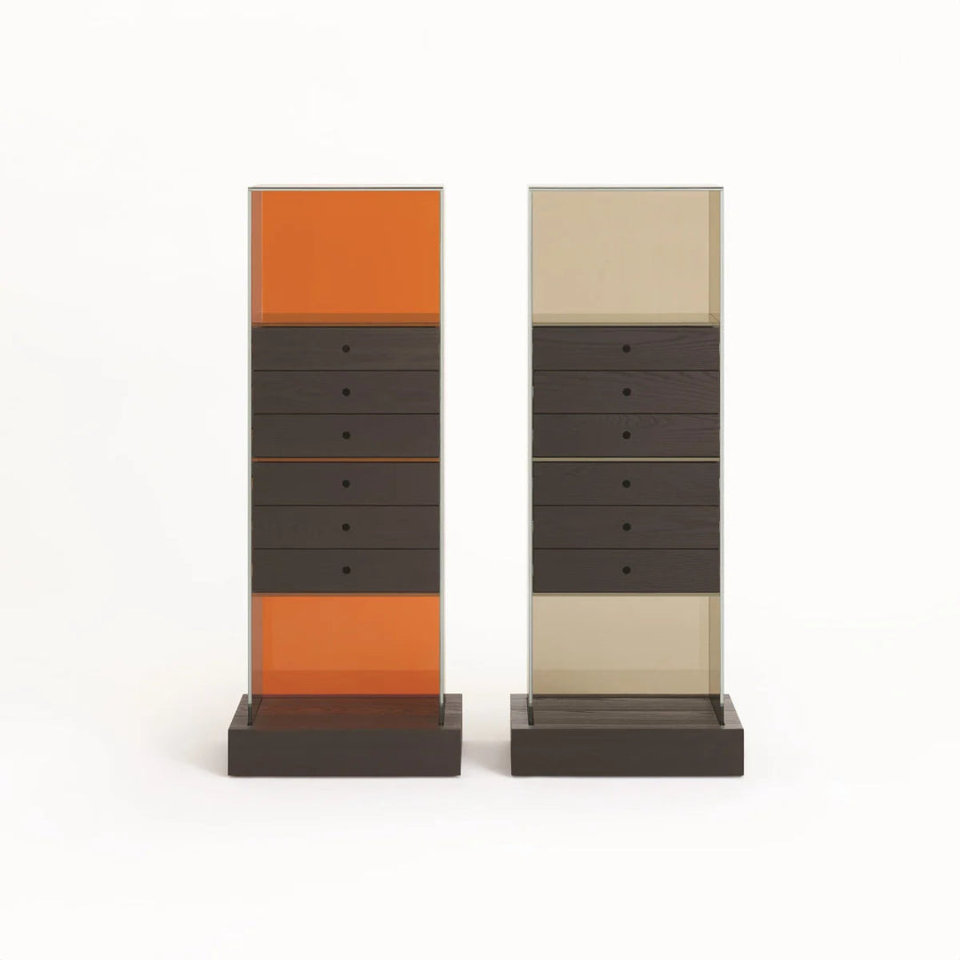 Mandarin Chest of Drawers Storage Glas Italia   