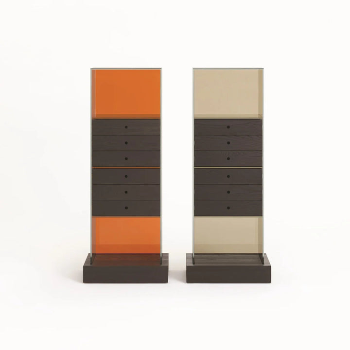 Mandarin Chest of Drawers Storage Glas Italia   