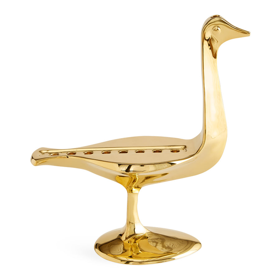 Brass Bird Menorah Jonathan Adler Default Title