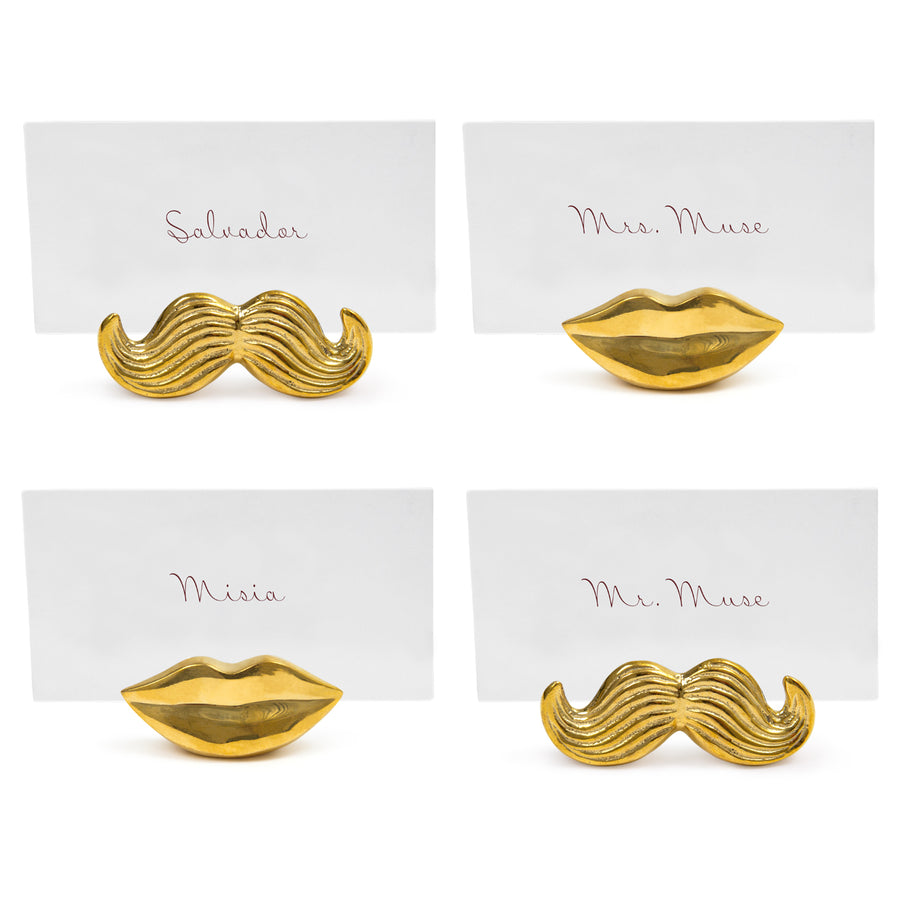 Mr. & Mrs. Muse Place Card Holder Set Jonathan Adler Default Title