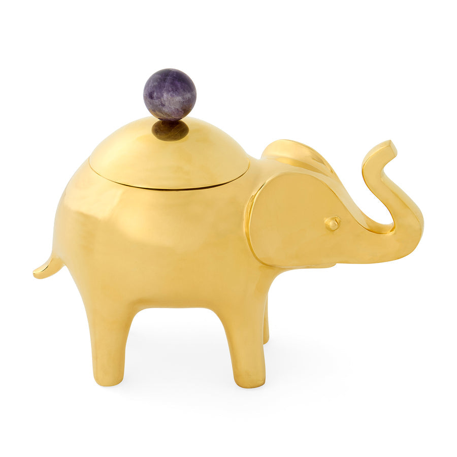 Brass Elephant Box Jonathan Adler Default Title