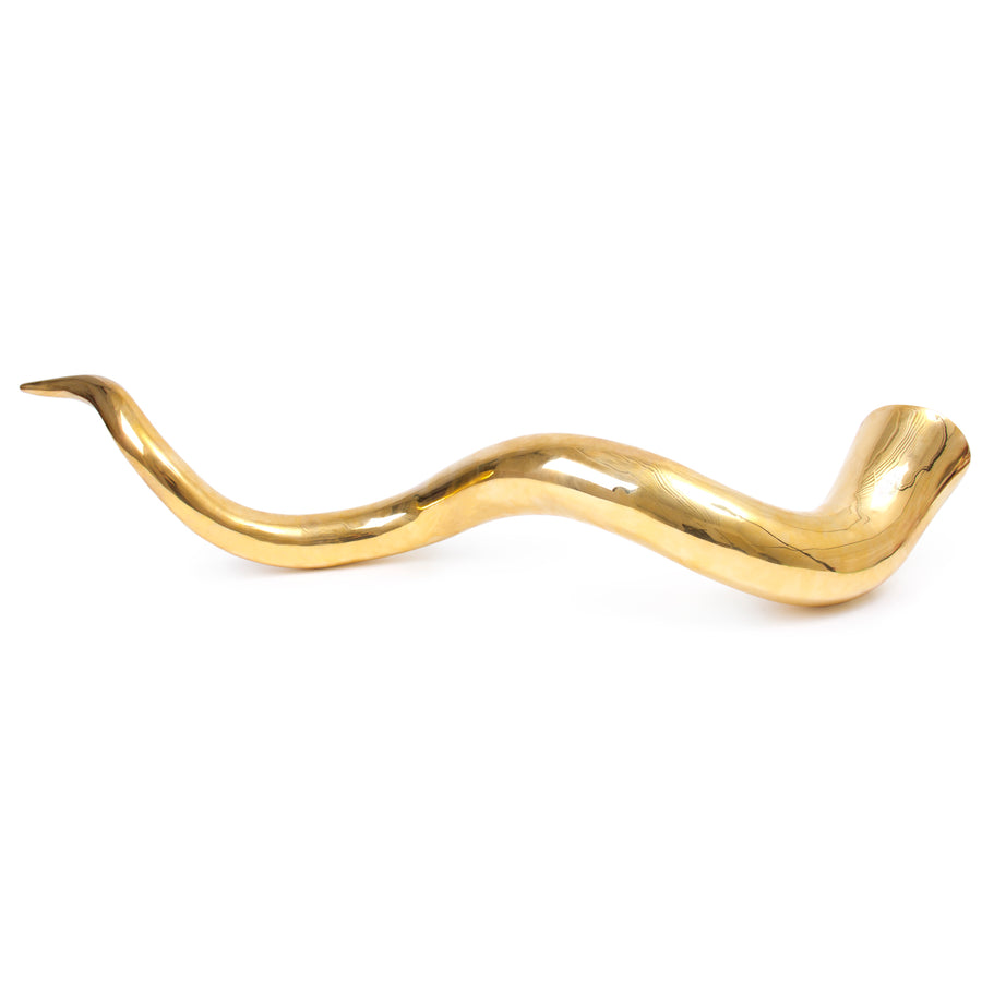 Giant Brass Horn Jonathan Adler Default Title