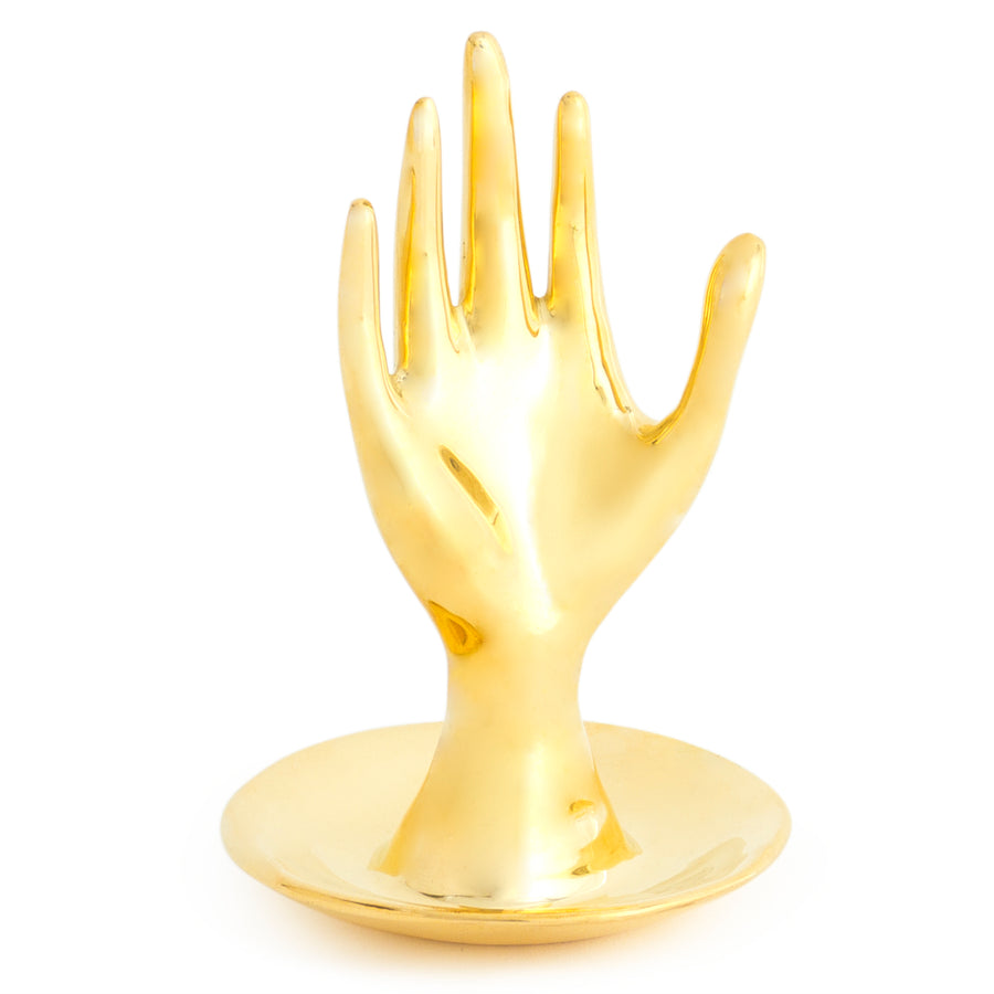 Brass Hand Ring Holder Jonathan Adler Default Title