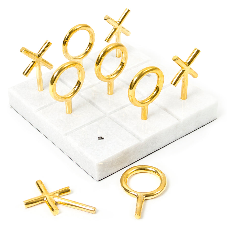 Brass Tic-Tac-Toe Set Jonathan Adler