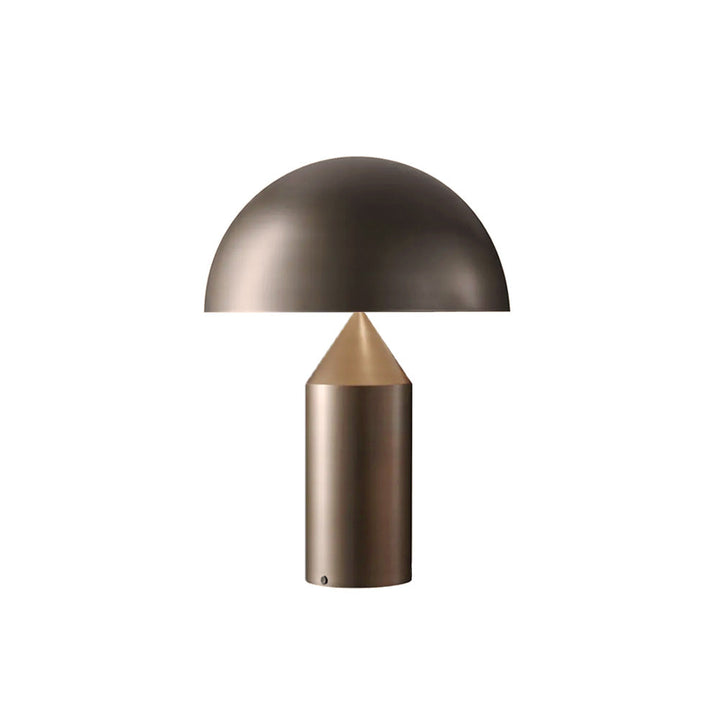 Atollo Table Lamp Table Lamps OLUCE Metal / Satin Bronze Small: 9.8 in diameter