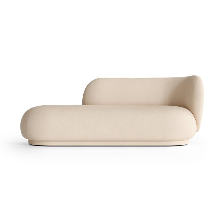 Rico Divan Sofas Ferm Living Brushed Off-White Right Facing