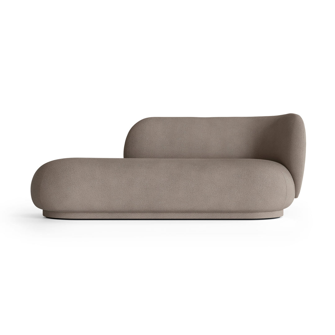 Rico Divan Sofas Ferm Living Brushed Warm Grey Right Facing