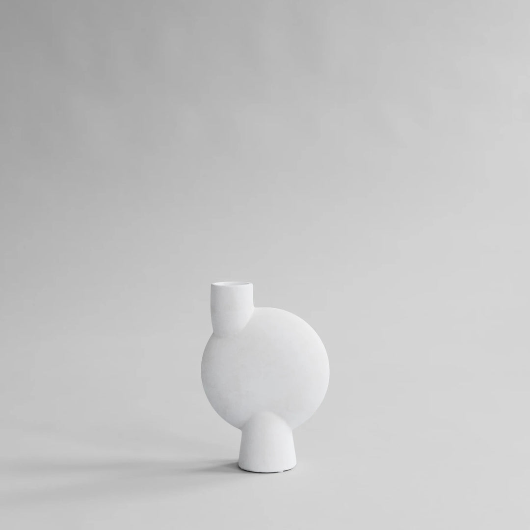 Sphere Vase Bubl, Medio - Bone White Vases 101 Copenhagen   