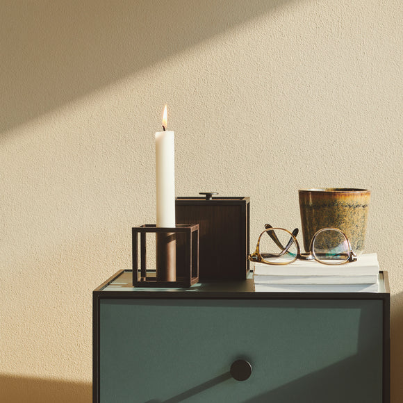 Kubus 1 Candleholder Candle Holders Audo Copenhagen
