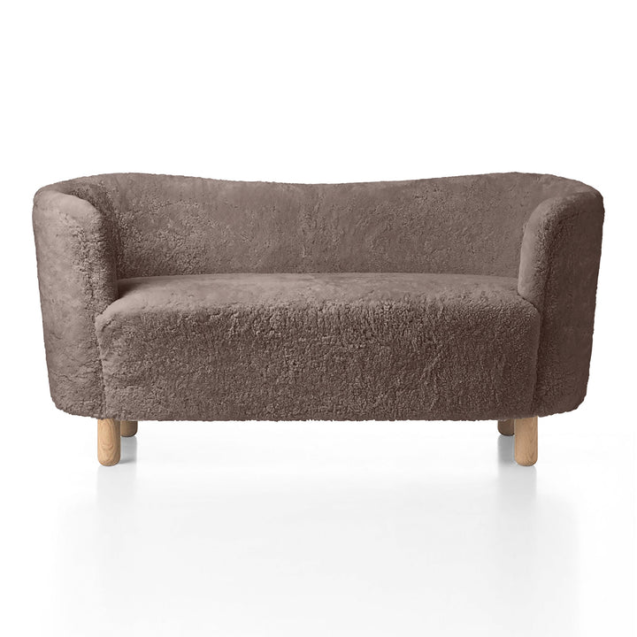 Mingle Sofa Sofas Audo Copenhagen Sheepskin Sahara / Natural Oak