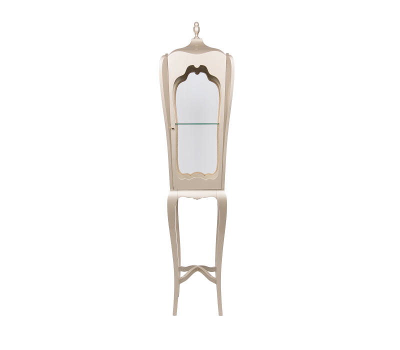 palatino slim display case Cabinets Boca Do Lobo Cream lacquered