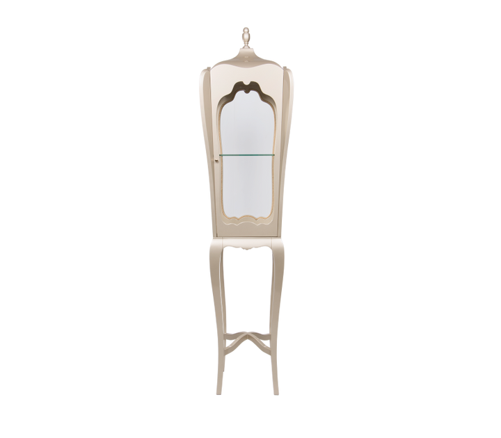 palatino slim display case Cabinets Boca Do Lobo Cream lacquered
