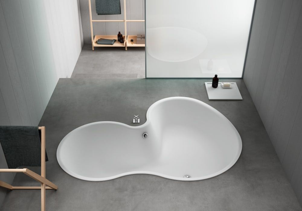 Agape DR Recessed Tub Agape