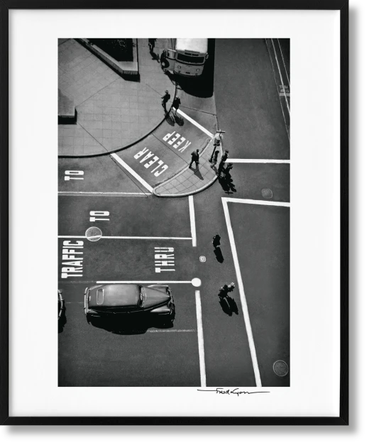 San Francisco. Portrait of a City, Art Edition No․ 1–75 'Union Square, Post Street, 1947' Print Books Taschen   