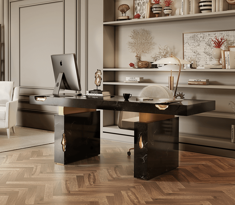 empire nero marquina desk Desks Boca Do Lobo