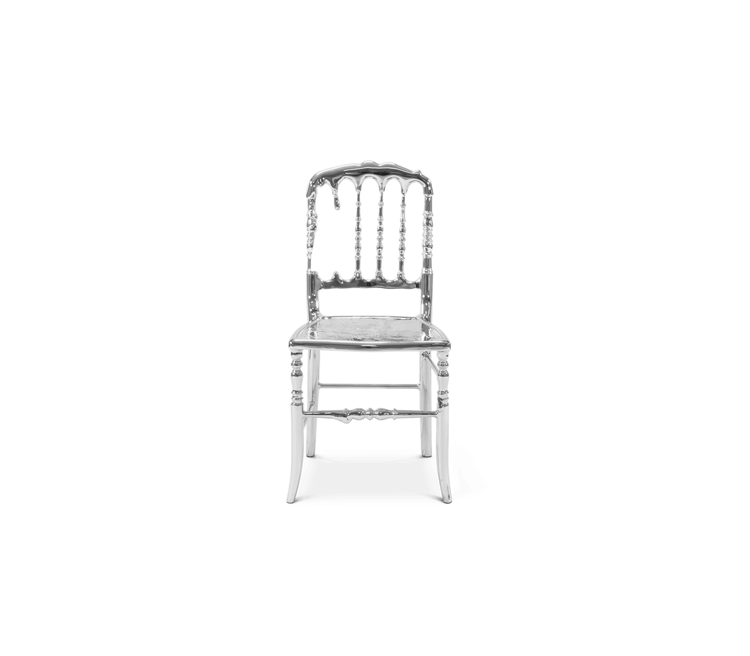 Emporium Chair  Boca Do Lobo polished Nickel  