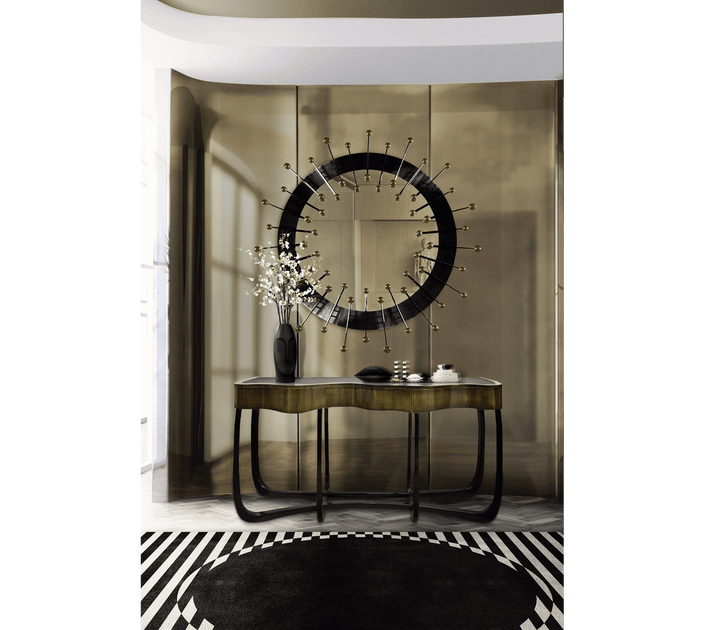 sinuous gold console Consoles Boca Do Lobo