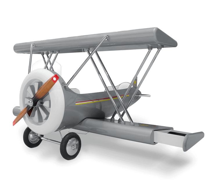 Sky B Plane Bed  Circu Grey  