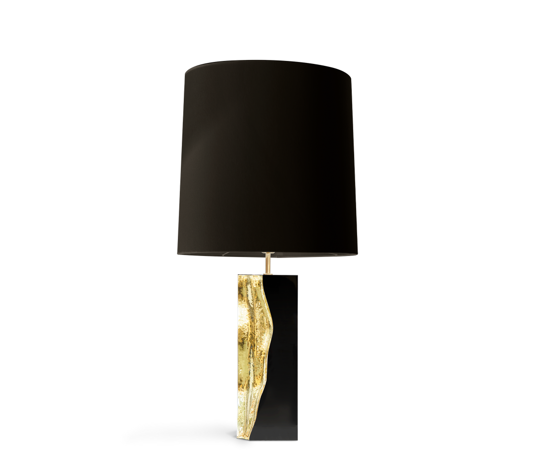 lapiaz table lamp Lighting Boca Do Lobo Black