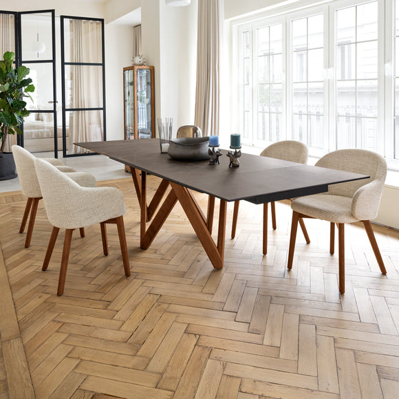 Cartesio Rectangular Extendable Dining Table Extendable Dining Tables Calligaris