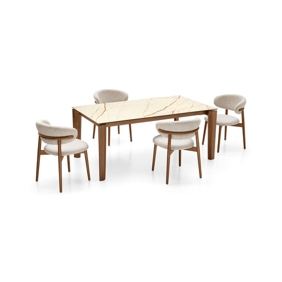 Dogma Rectangular Extendable Dining Table Extendable Dining Tables Calligaris