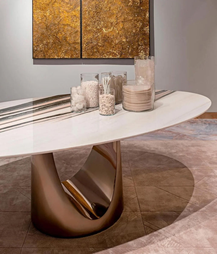 Cameron Steel Table Fixed Tables Visionnaire