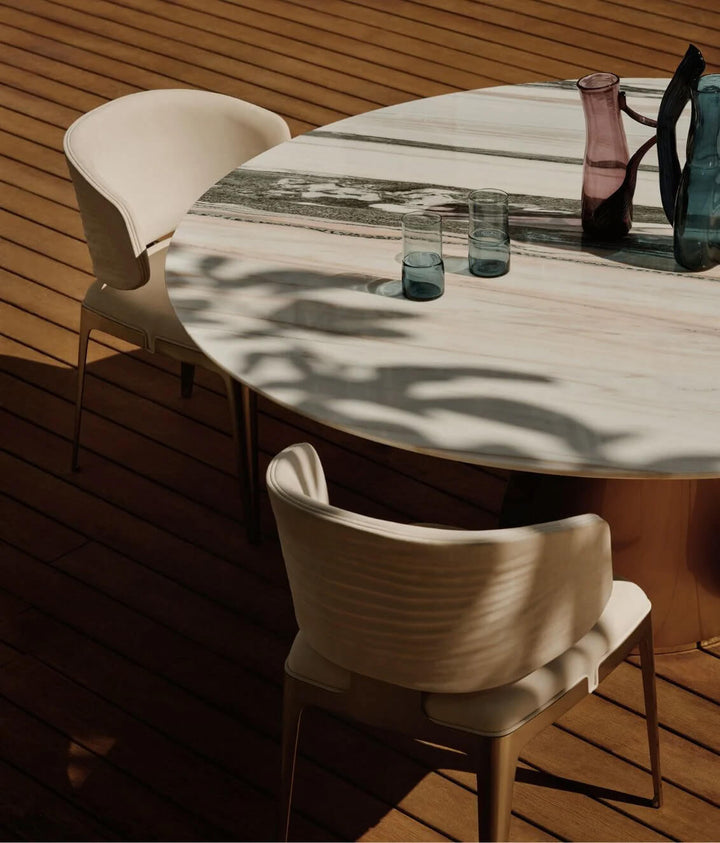 Cameron Steel Outdoor Table Fixed Tables Visionnaire