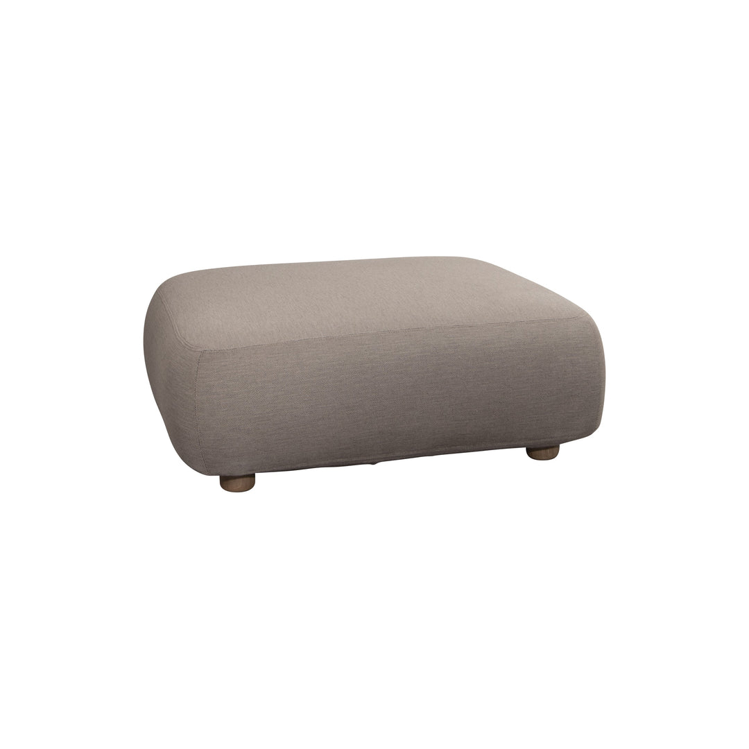 Capture Outdoor Pouf/Ottoman Outdoor Ottomans Cane-line Taupe Cane-Line Airtouch