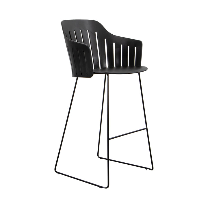 Choice Outdoor Stool with Metal Legs Outdoor Furniture Cane-line