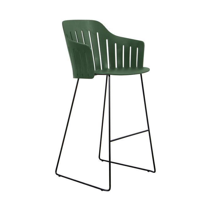 Choice Outdoor Stool with Metal Legs Outdoor Furniture Cane-line
