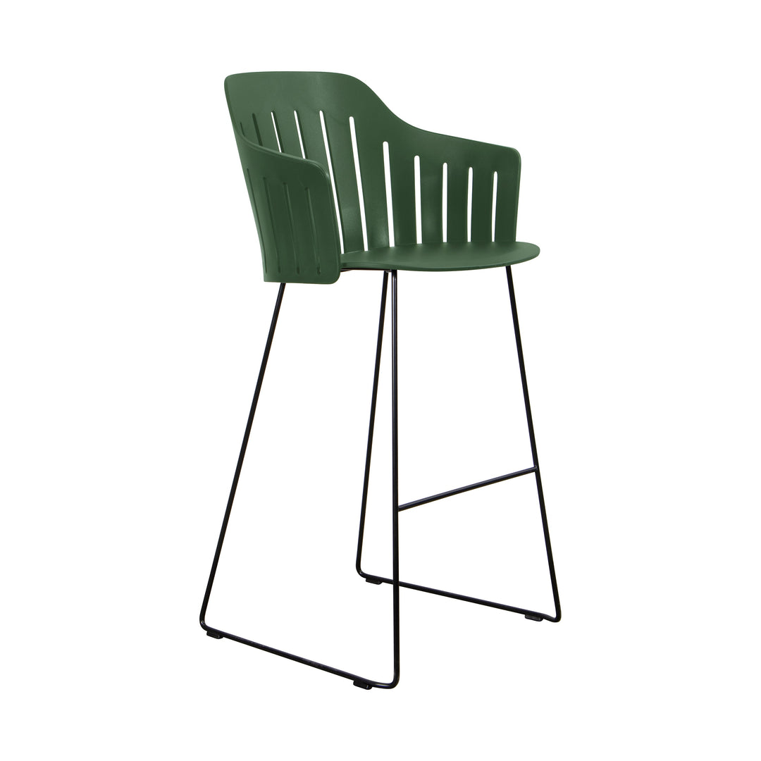 Choice Stool Table & Bar Stools Cane-line Dark Green