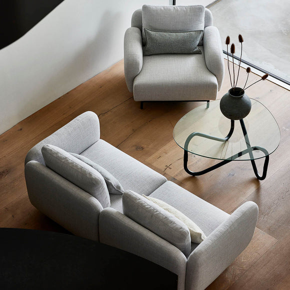 Aura Lounge Chair with Low Armrest Chairs Cane-line