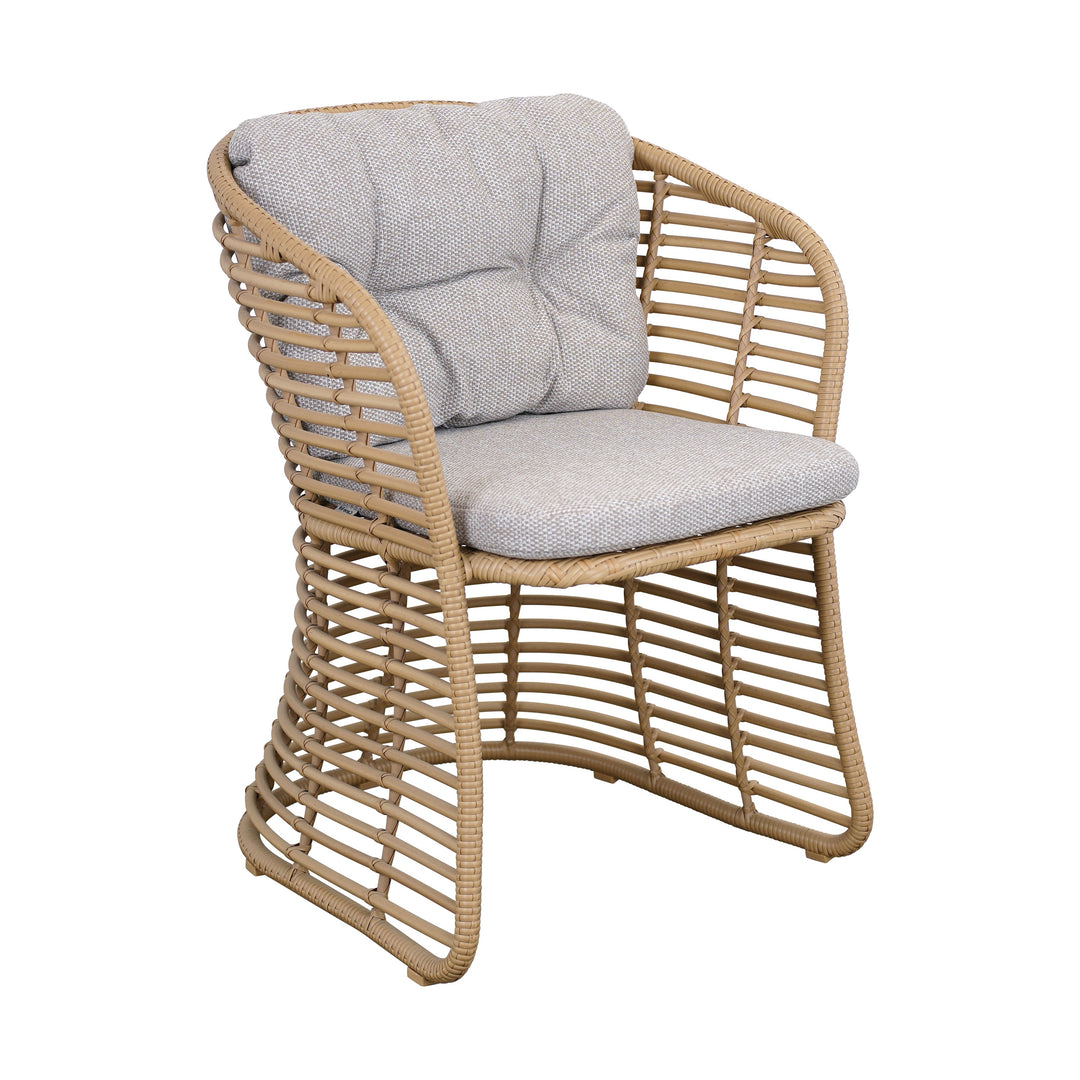Basket Outdoor Dining Chair Chairs Cane-line Light Brown Cane-line Wove