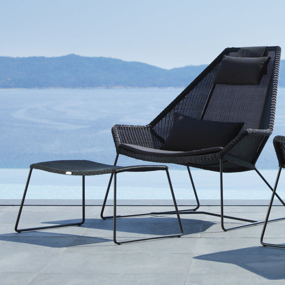 Breeze Outdoor Footstool Outdoor Ottomans Cane-line