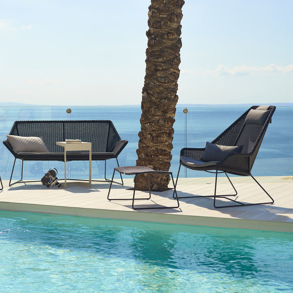 Breeze Outdoor Footstool Outdoor Ottomans Cane-line