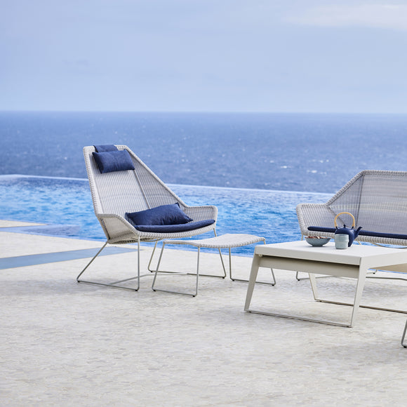 Breeze Outdoor Footstool Outdoor Ottomans Cane-line