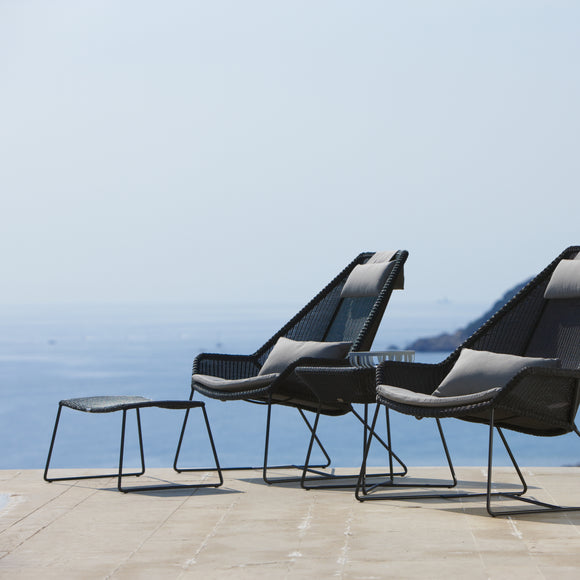 Breeze Outdoor Footstool Outdoor Ottomans Cane-line