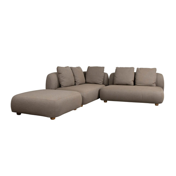 Capture Outdoor Corner Sofa with Chaise Lounge Outdoor Sofas Cane-line