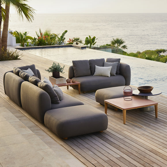 Capture Outdoor Pouf/Ottoman Outdoor Ottomans Cane-line