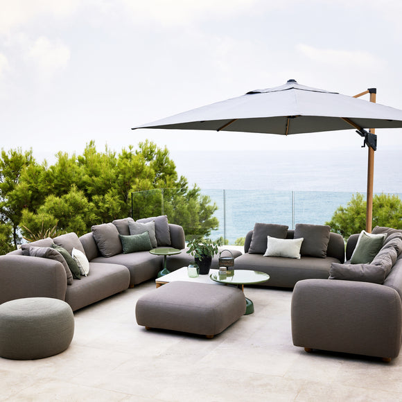 Capture Outdoor Pouf/Ottoman Outdoor Ottomans Cane-line