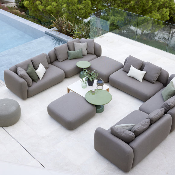 Capture Outdoor Pouf/Ottoman Outdoor Ottomans Cane-line