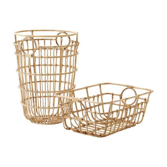 Carry Me Low Basket Decor Cane-line